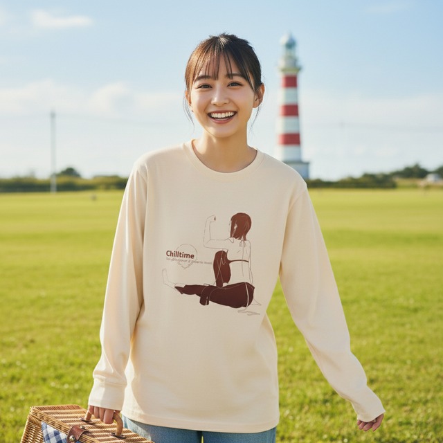 Chilltime-ロンT(ナチュラル)