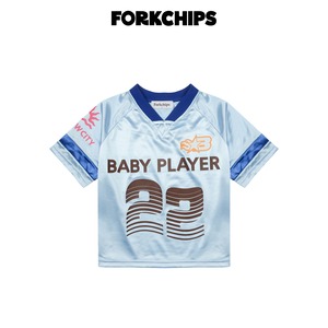 [FORKCHIPS] Player T-shirt (JS/JM/JL/JXL) / [포크칩스] 플레이어티셔츠 (JS/JM/JL/JXL)