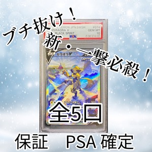 新・一撃必殺ゲリラ　PSA10ゼラオラVブチ抜きオリパ　5000円　ポケモンカードゲーム