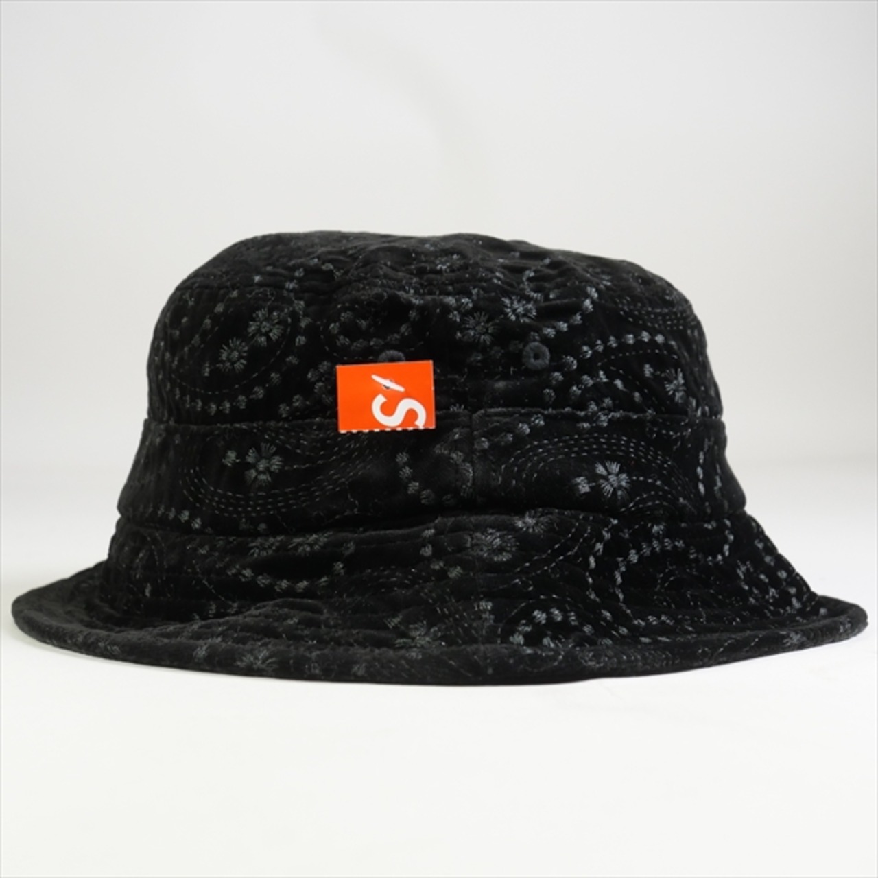 Size【M/L】 SUPREME シュプリーム 23AW Velvet Paisley Boonie Black 
