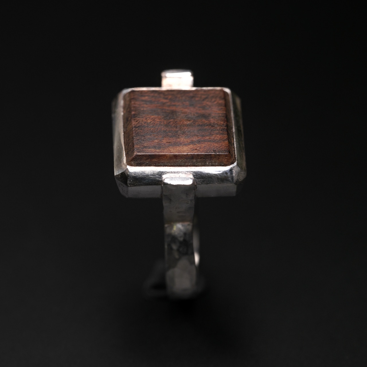 【１点もの】moku スクエアリング ボコーテ #9