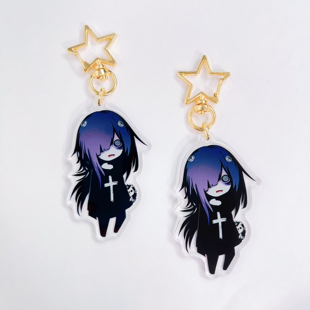 擬人化ぼっちアクリルキーホルダー