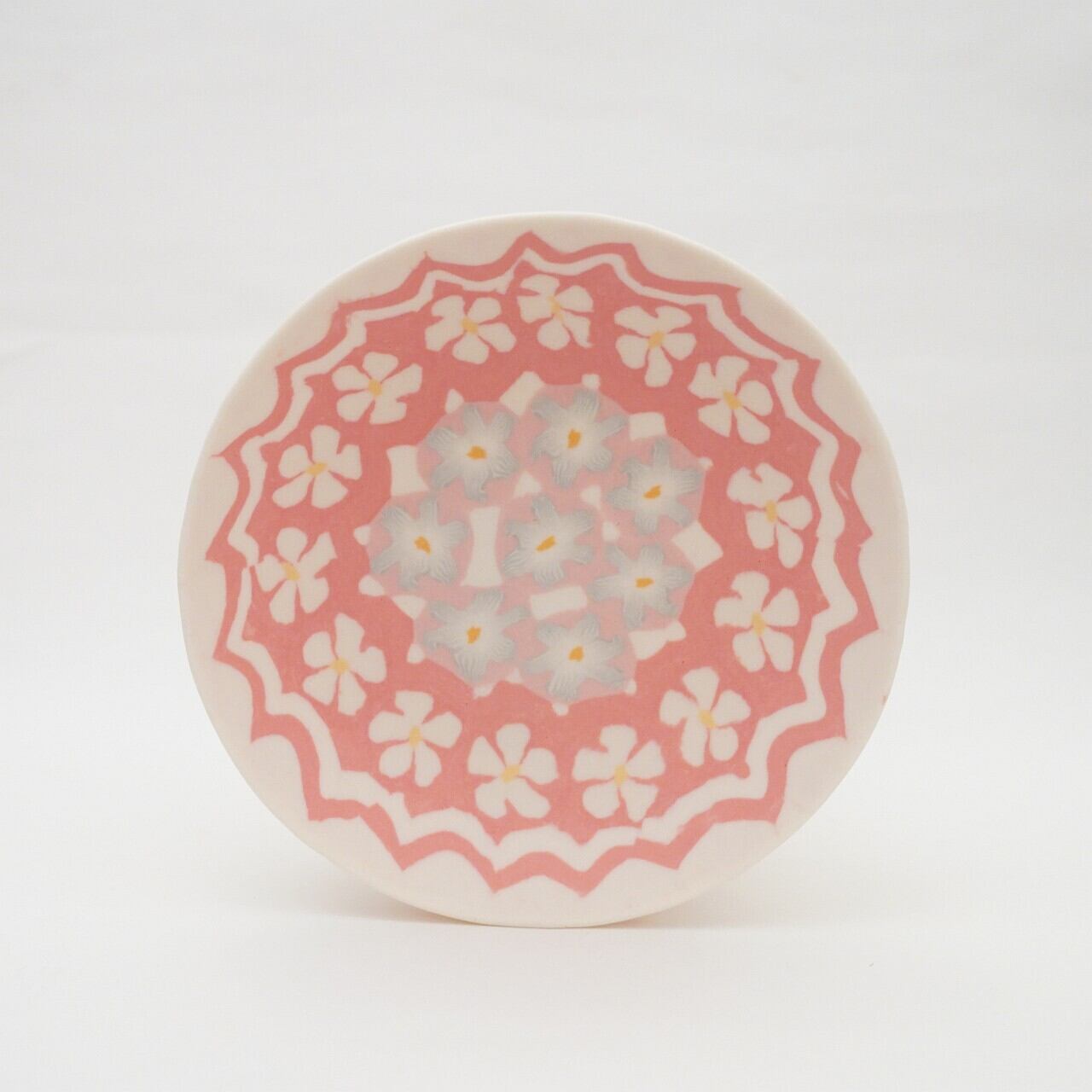 【秋山ゆかり】輪花皿 47