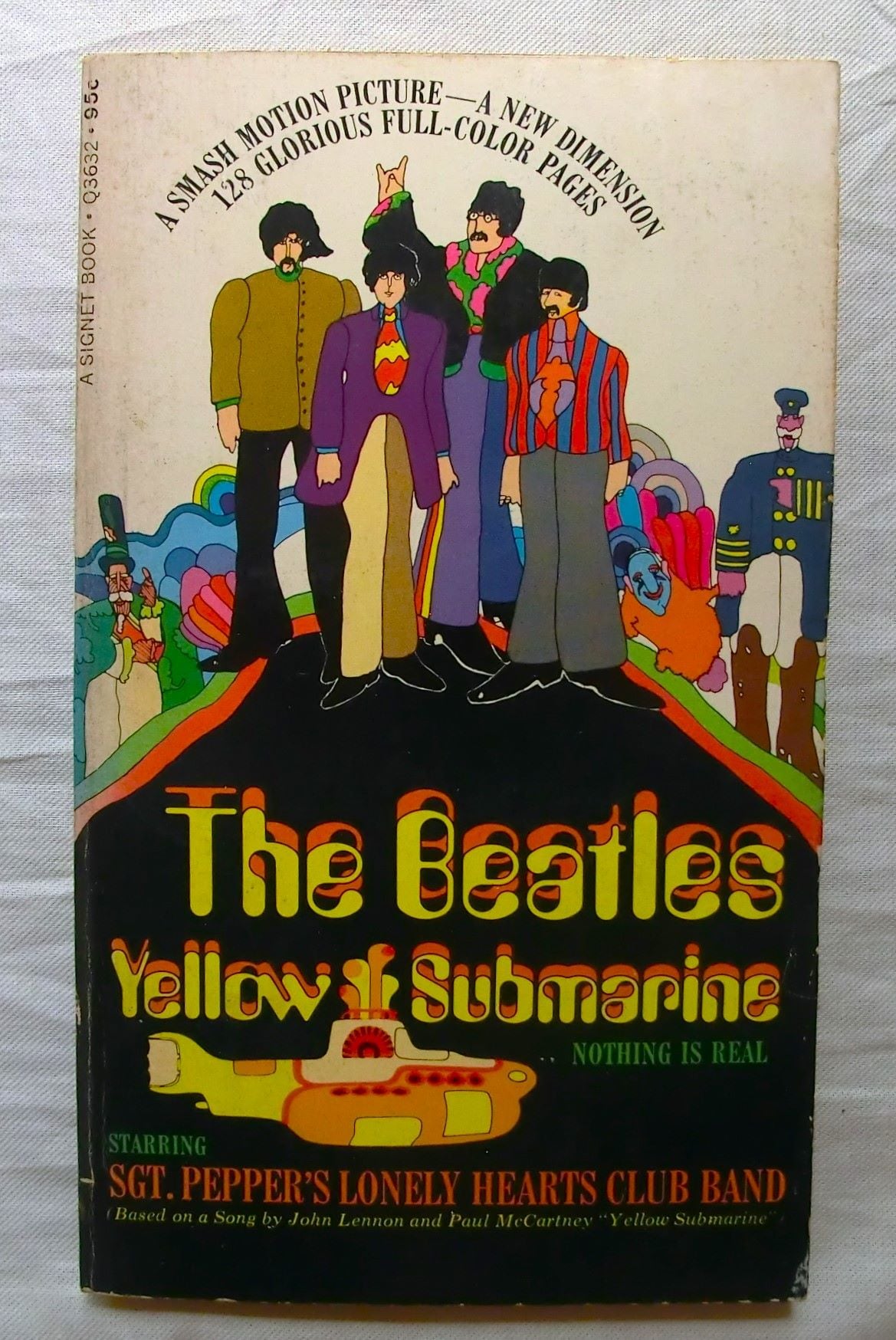 イエロー・サブマリン 1968年 ペーパーバック ビートルズ The Beatles