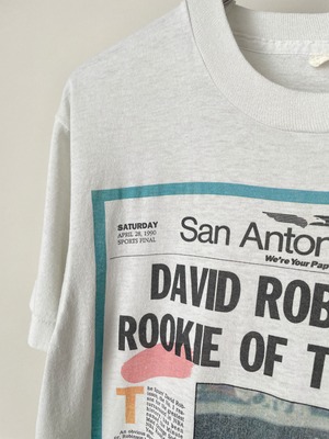 David Robinson tee