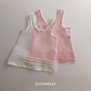 «予約»«ジュニアサイズあり»«elly molly» ハルワンピース 2colors