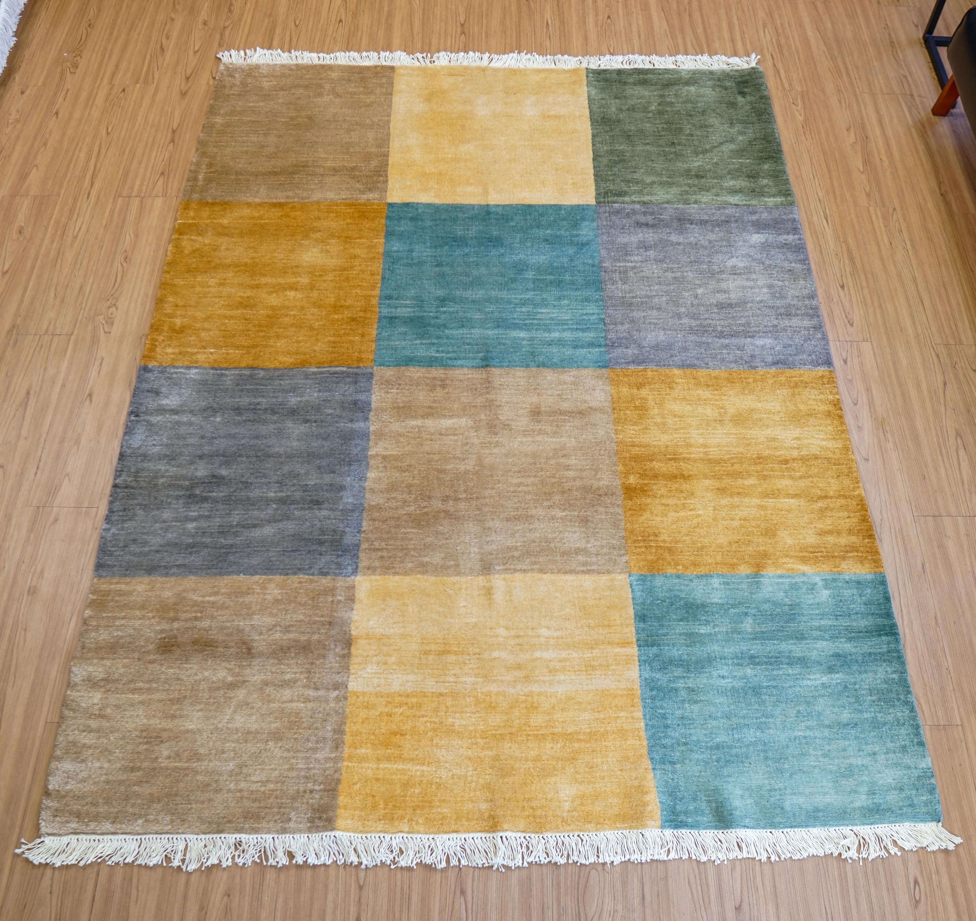 パキスタン手織りギャッベ 221×154cm パキスタン手織りギャッベ 221×154cm | Decorworks