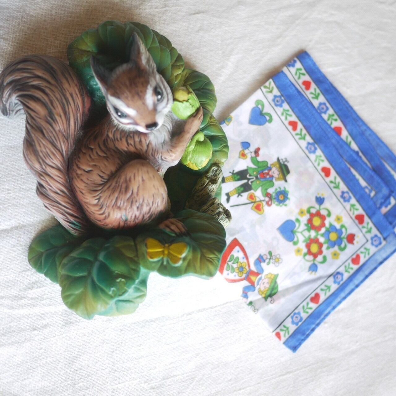 プリントハンカチ チロル ドイツ