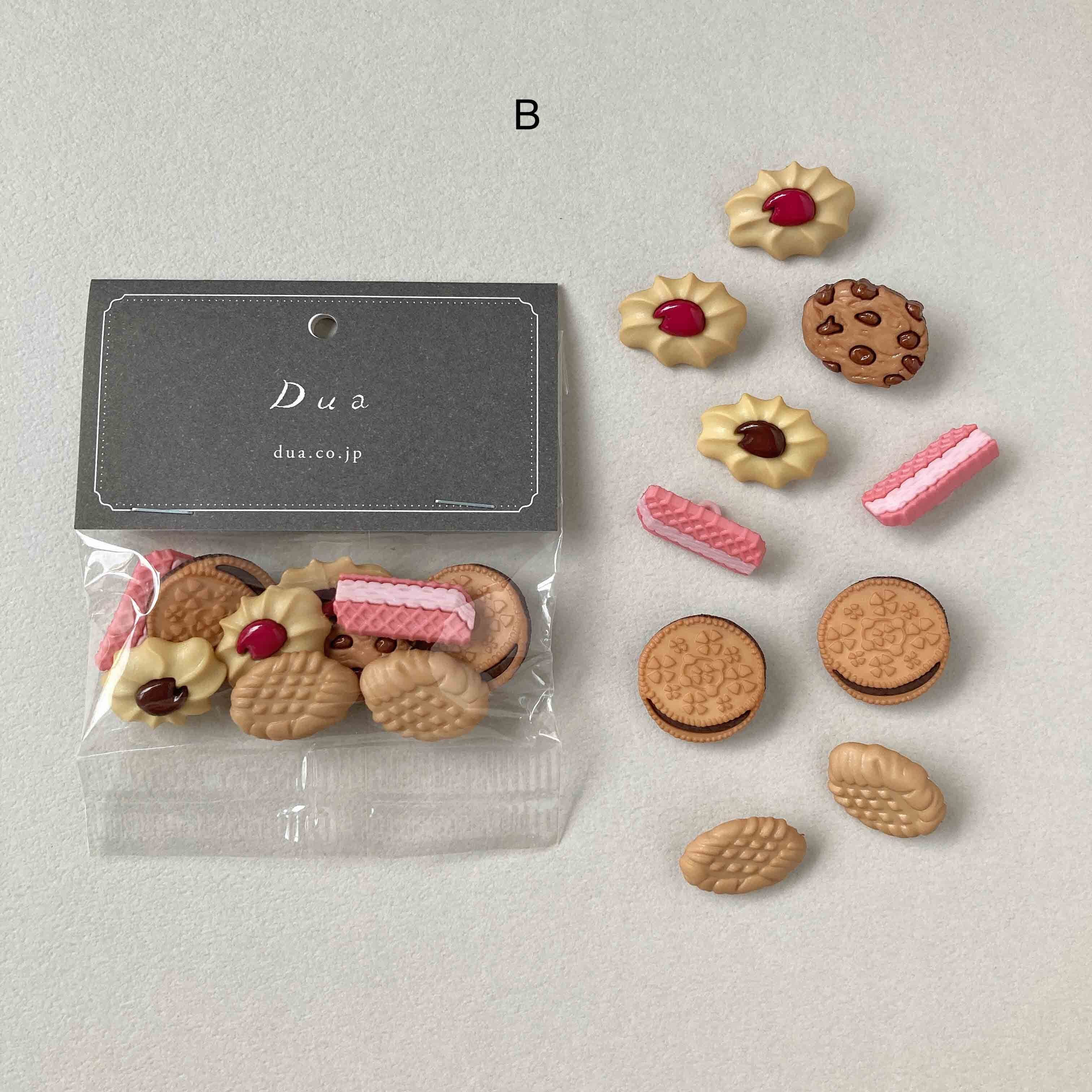 再入荷〉JJボタン クッキーのボタンパック（10p） | Dua-アクセサリー