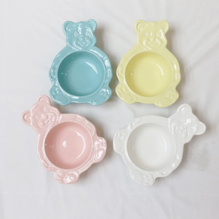 ベア くまさん ベビーカー ポーセリン 陶磁器 オルゴール bear bowl