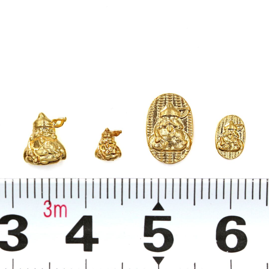 純金 『恵比寿天(えびすてん)・八福神』モチーフ 約0.3g 純金 『恵比寿天(えびすてん)・八福神』モチーフ 約0.3g