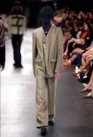 YUKI HASHIMOTO ユーキハシモト / TWISTED TROUSERS CHECK / パンツ