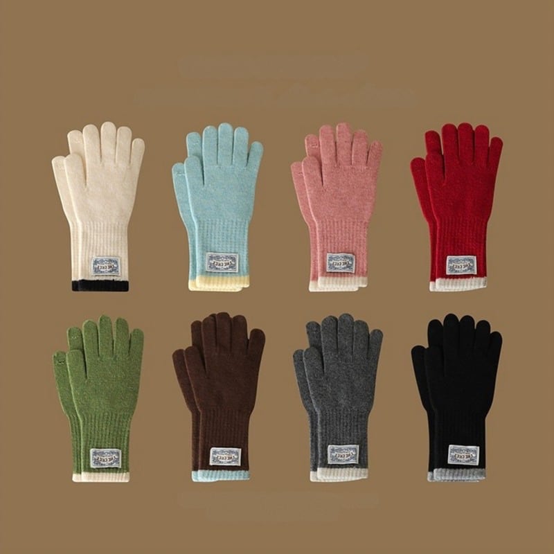 カラートリムニットグローブ C00874