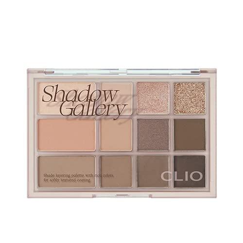 【努力特価】CLIO クリオ SHADE & SHADOW PALETTE シェード アンド シャドウ パレット 01 SHADOW GLALLERY