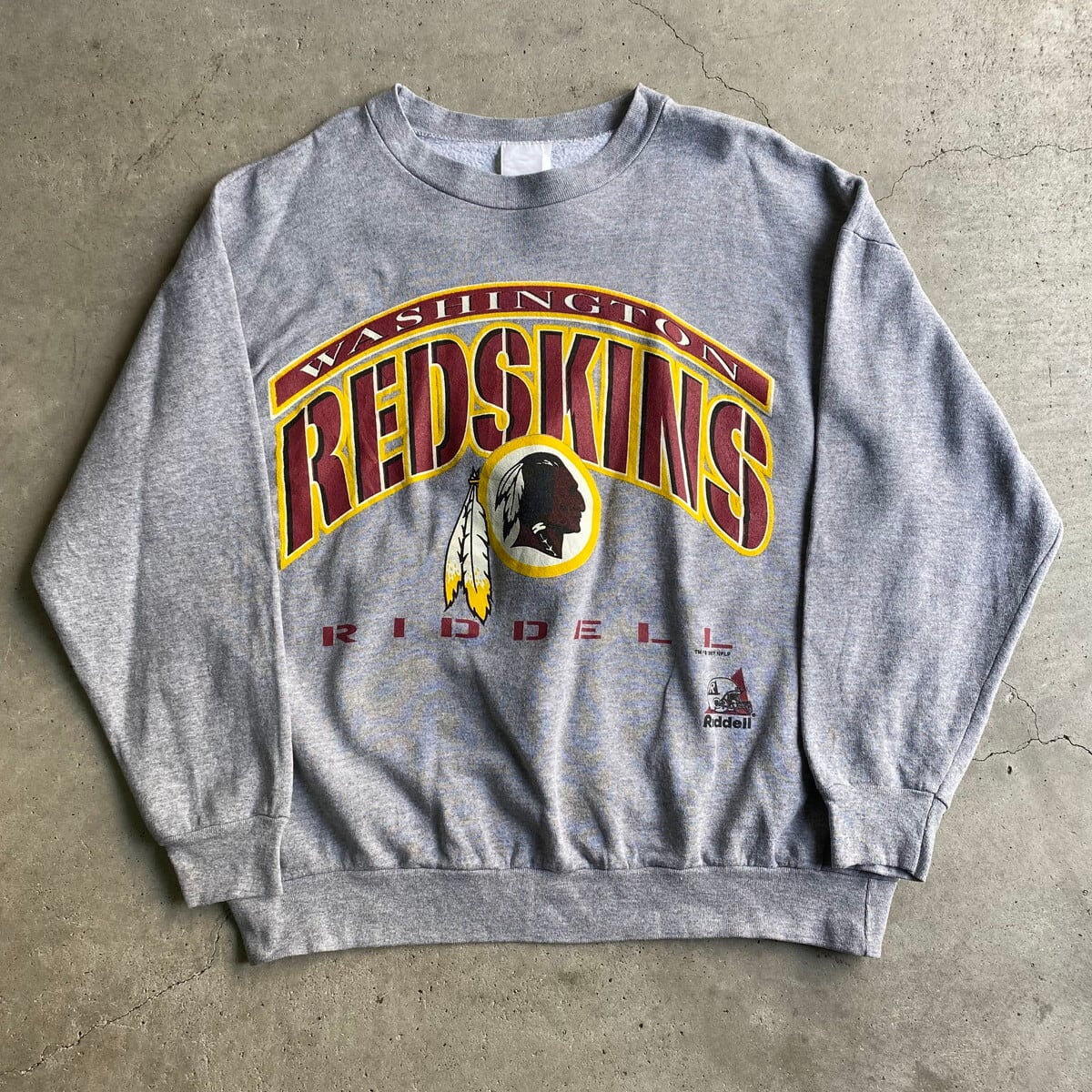 90年代 NFL ワシントン・レッドスキンズ チームロゴ スウェットシャツ