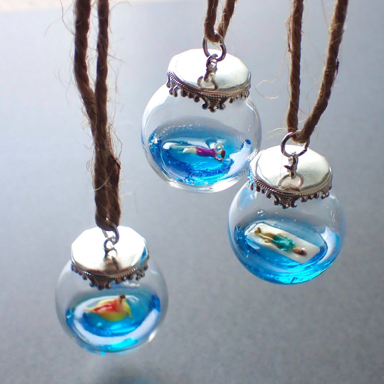 夏休みオーナメント 3個セット