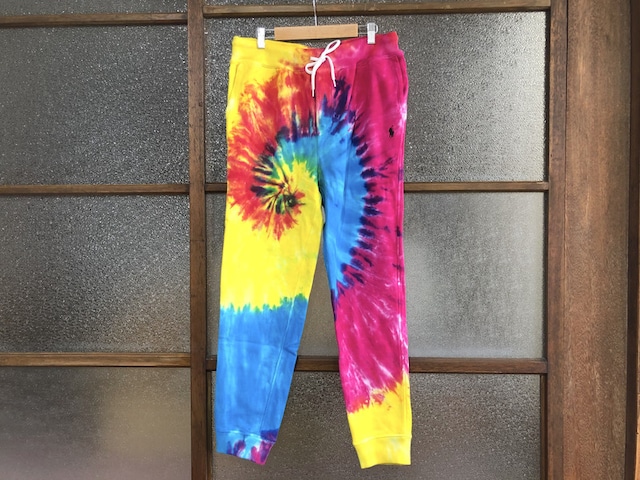 POLO RALPH LAUREN TIE DYE SWEAT PANTS (MULTI COLOR)