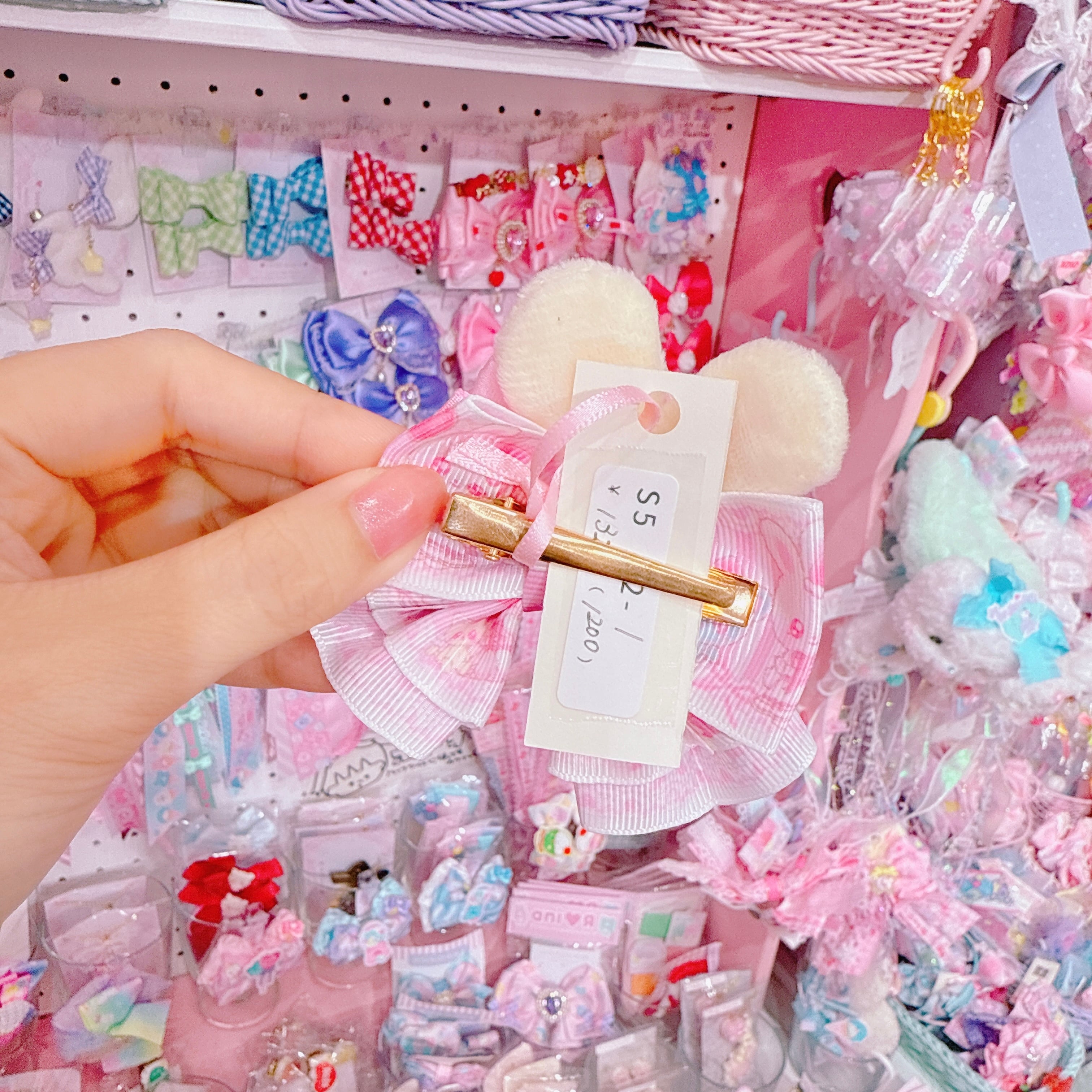 【S5】2-1ヘアクリップ