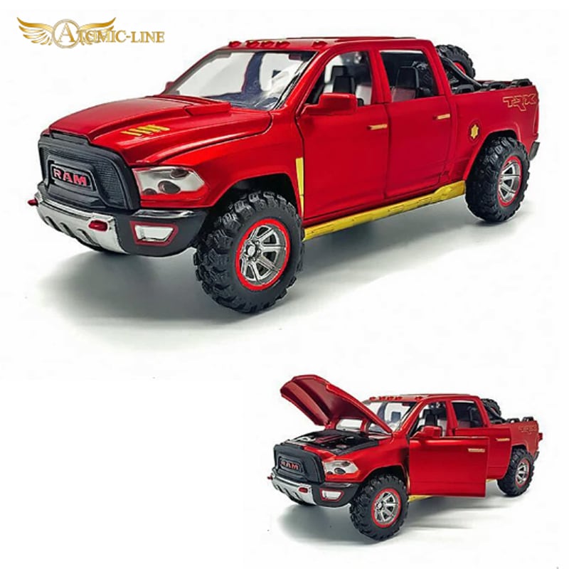 ダッジ RAM TRX 1/32 ミニカー 全3色 ライト点灯 エンジンサウンド
