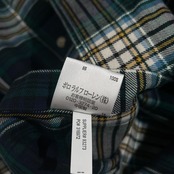 00s Ralph Lauren ラルフローレン CUSTOM FIT チェック柄 BD ボタンダウン 長袖シャツ L/メンズ オールド