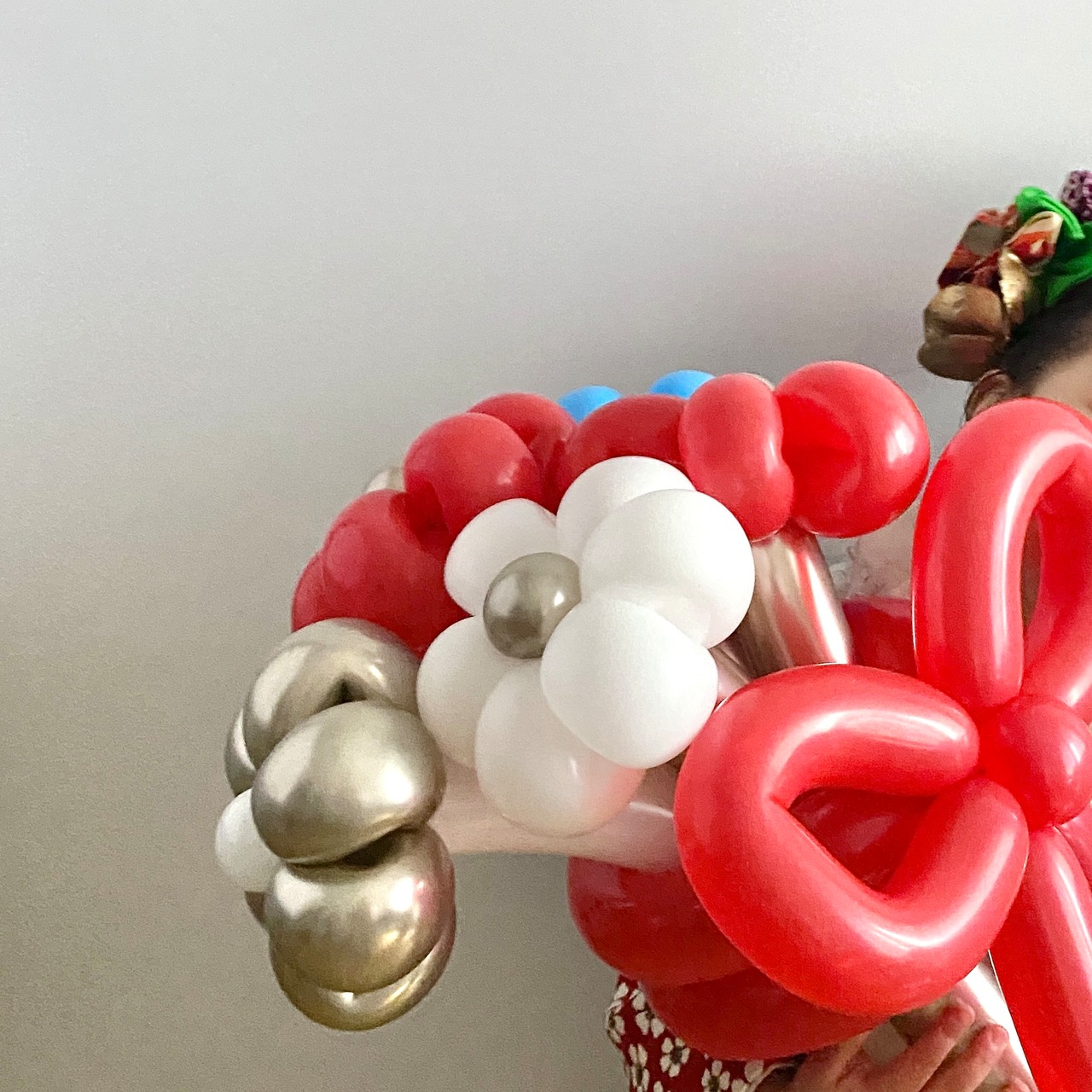 ちいさい花束バルーン