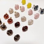 ラムネ色のキャンディ風ピアス／イヤリング｜ブルー×クリアカラー｜サムネイル2