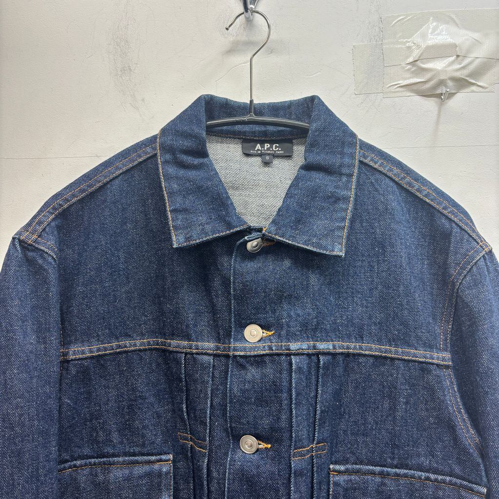 新品 A.P.C. デニムジャケット インディゴ S
