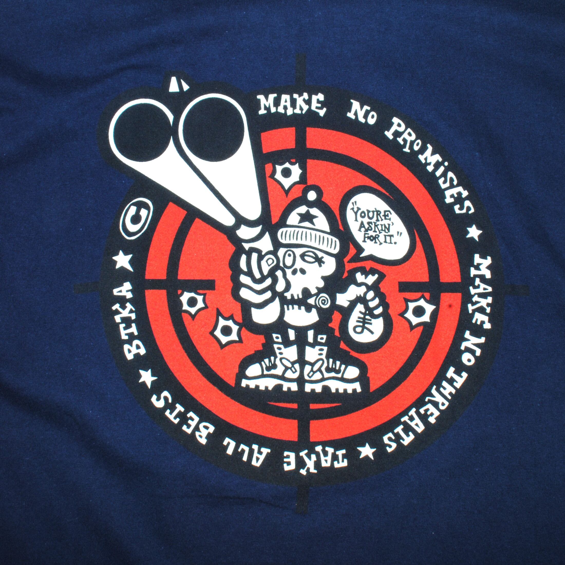 Born To Kick Arse』 90s UK vintage L/S Tee | excube.e_shop
