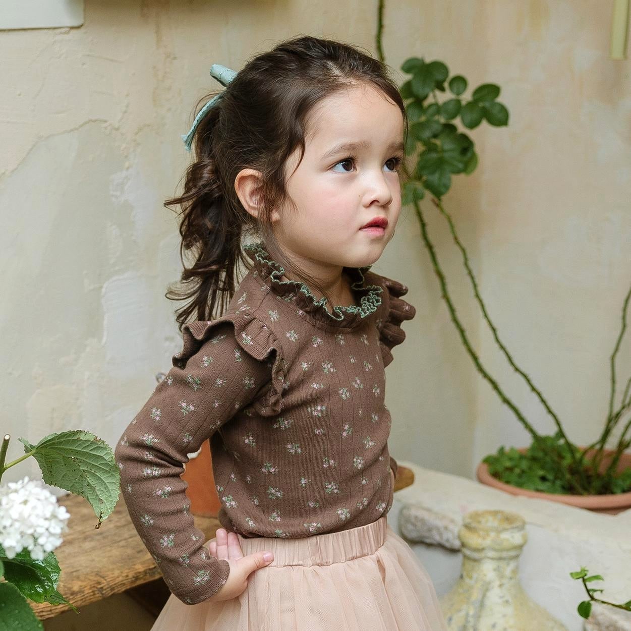 sold out»ブラウン 7号 (95~105 サイズ)«puella flo» フィアット