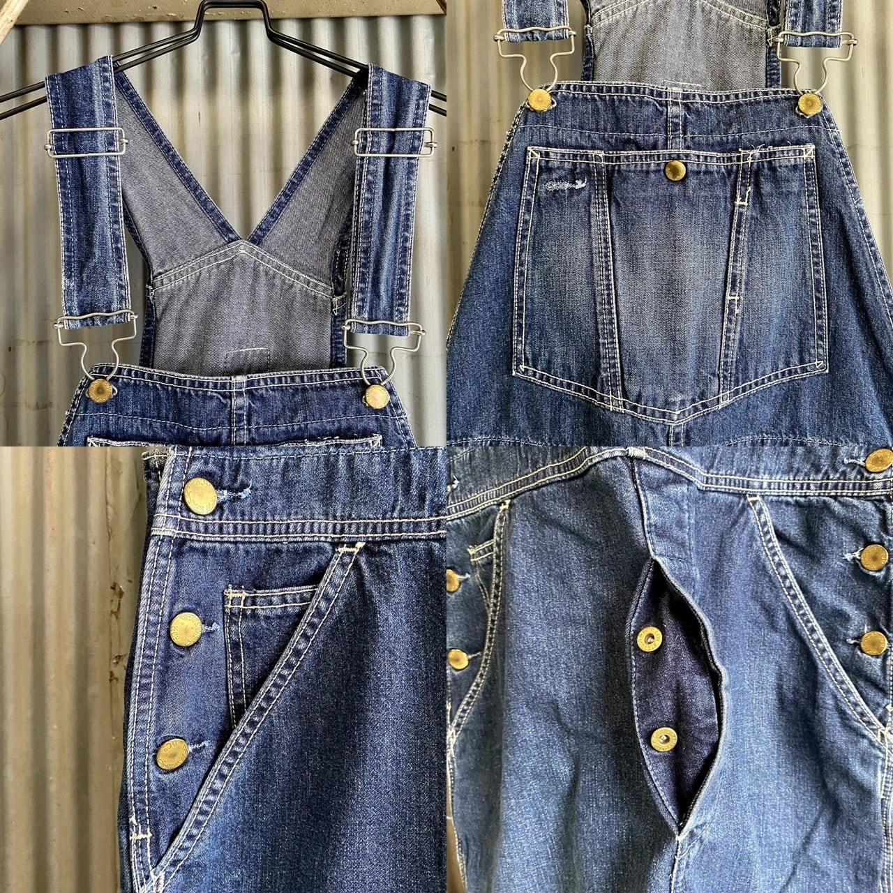 90年代 ビンテージ オレンジタブ チュニジア製 Levi's ユーロリーバイス 24959 デニム オーバーオール メンズW36 古着 90s  ヴィンテージ 【オーバーオール】 | cave 古着屋【公式】古着通販サイト