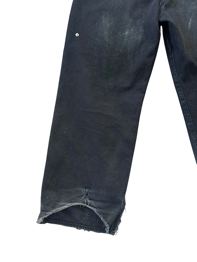 DUMMY KNEE DESTROY DENIM PANTS VINTAGE WASH