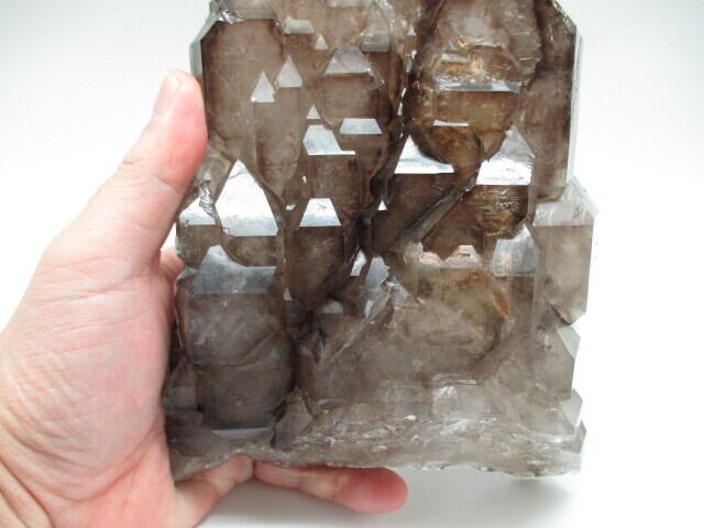 【送料無料】【高品質】ブラジル産ジャカレー水晶（アリゲータークオーツ）　no.7