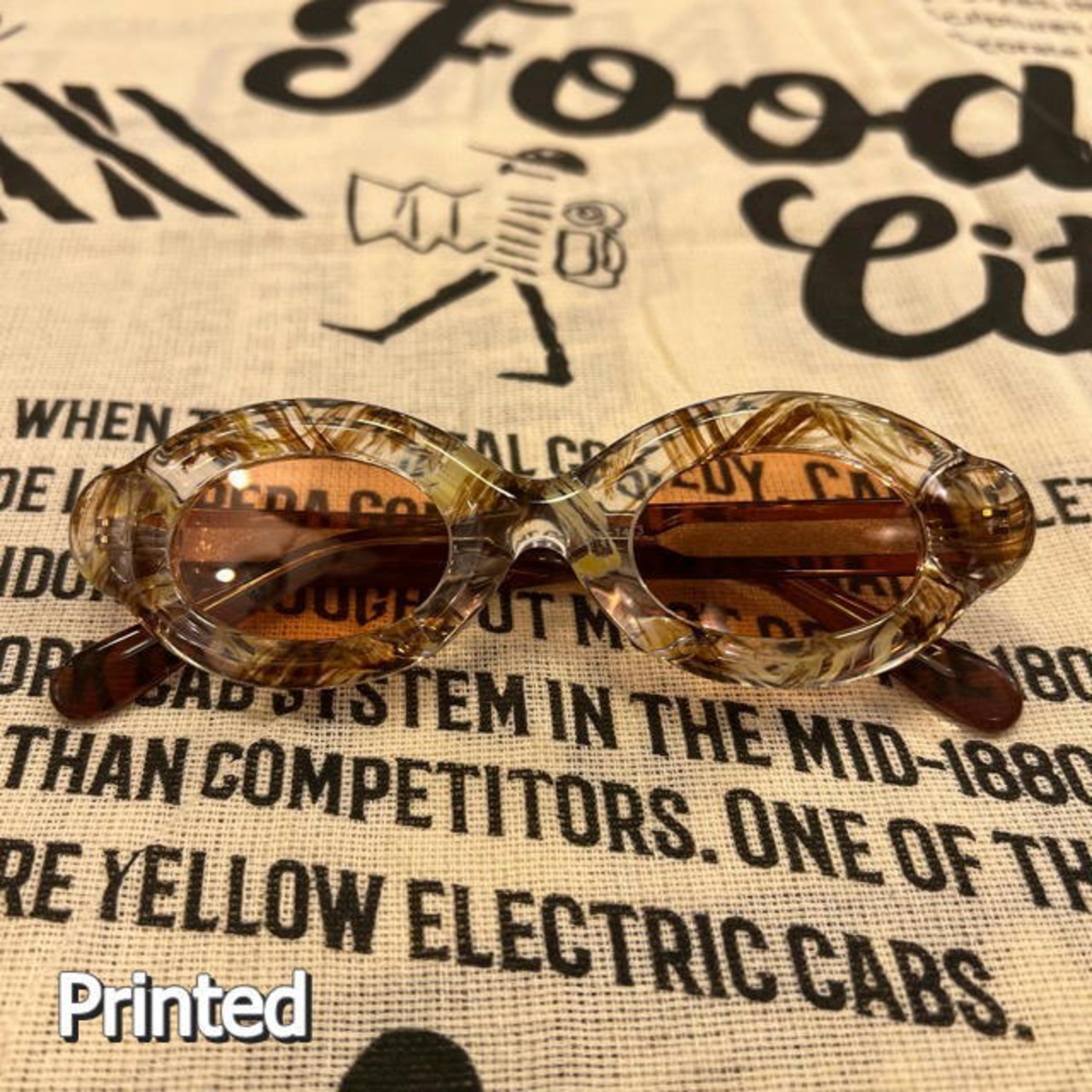 TOPANGA Accessory Retro Oval Sunglasses 6Type レトロオーバルサングラス　Sunglasses　サングラス　オーバル　レトロ