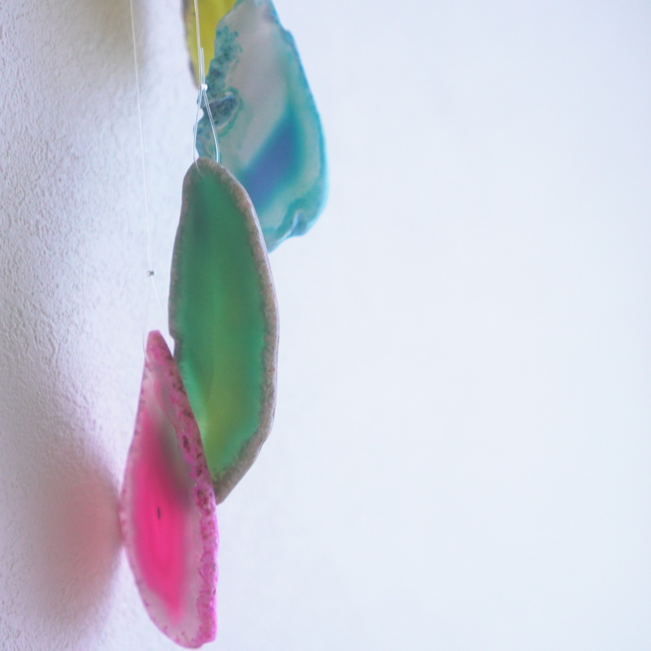 Night Rainbow 05 - アゲートヒーリングチャイム / Agate Sun Catcher Wind Chime 482