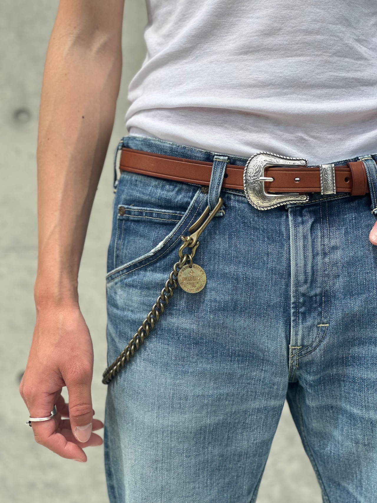 Western Noble Buckle Belt