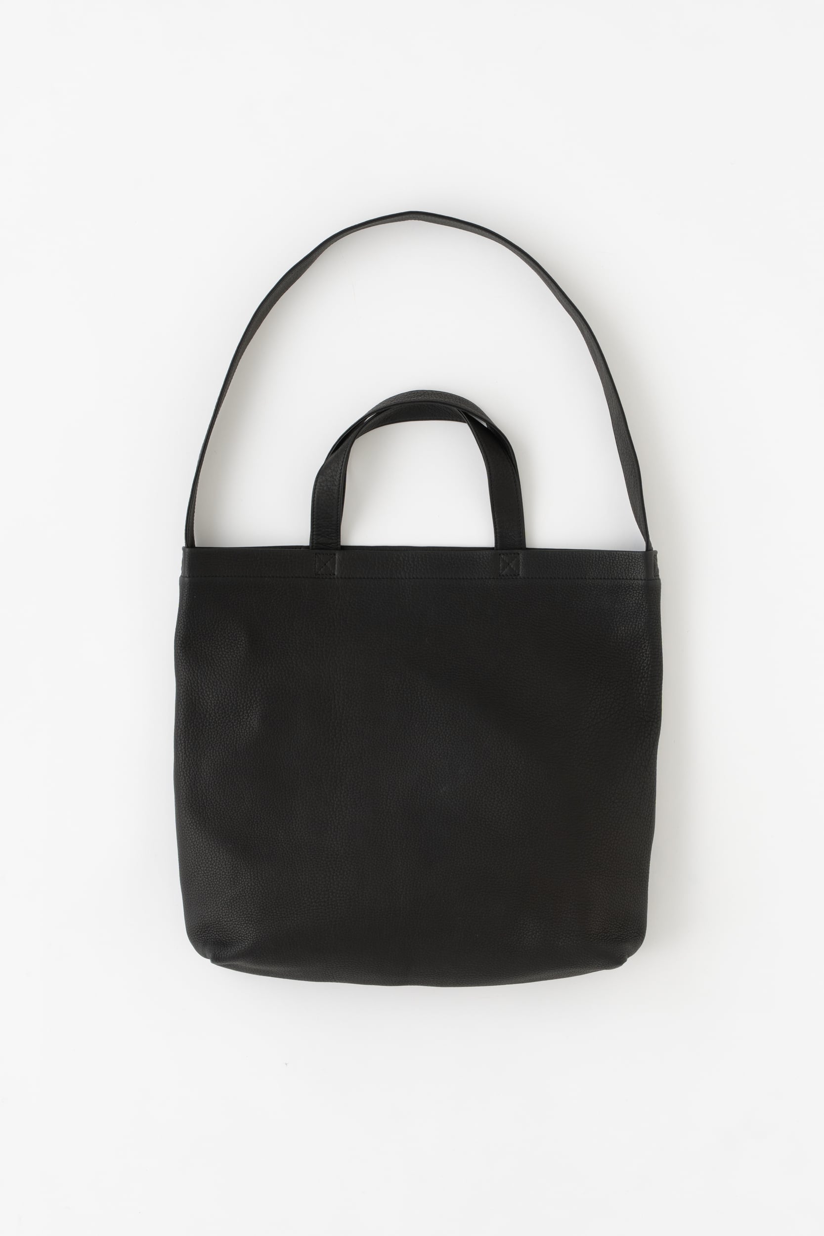 バッグ / Aeta / DA76 Double Faced DRAWSTRING POUCH L / Black | Y