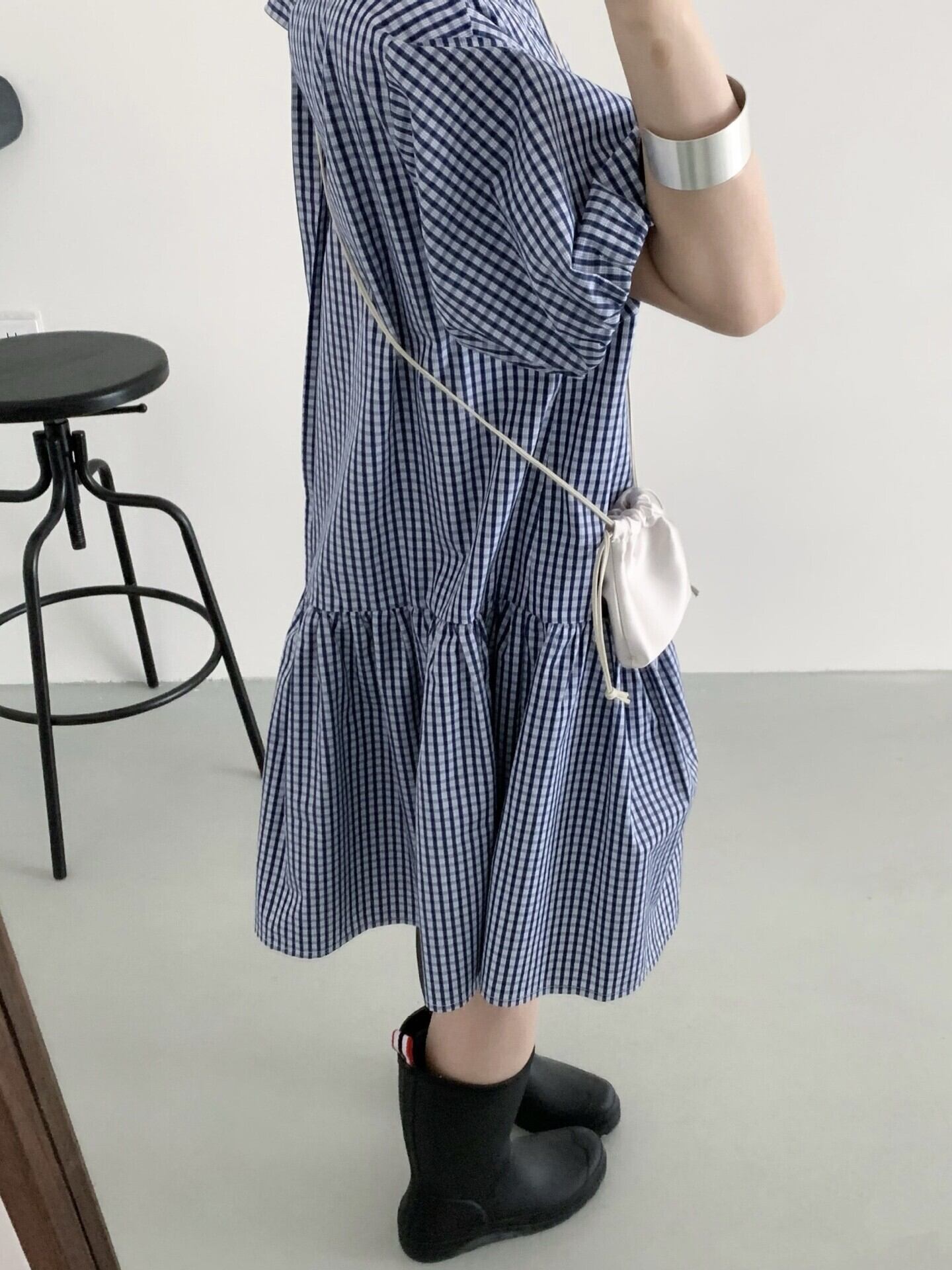 ギンガムチェックワンピース D1381 | udresser