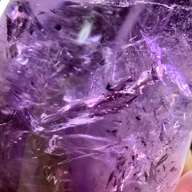 2.超透明!!ロマネサイトinアメジスト・たまご