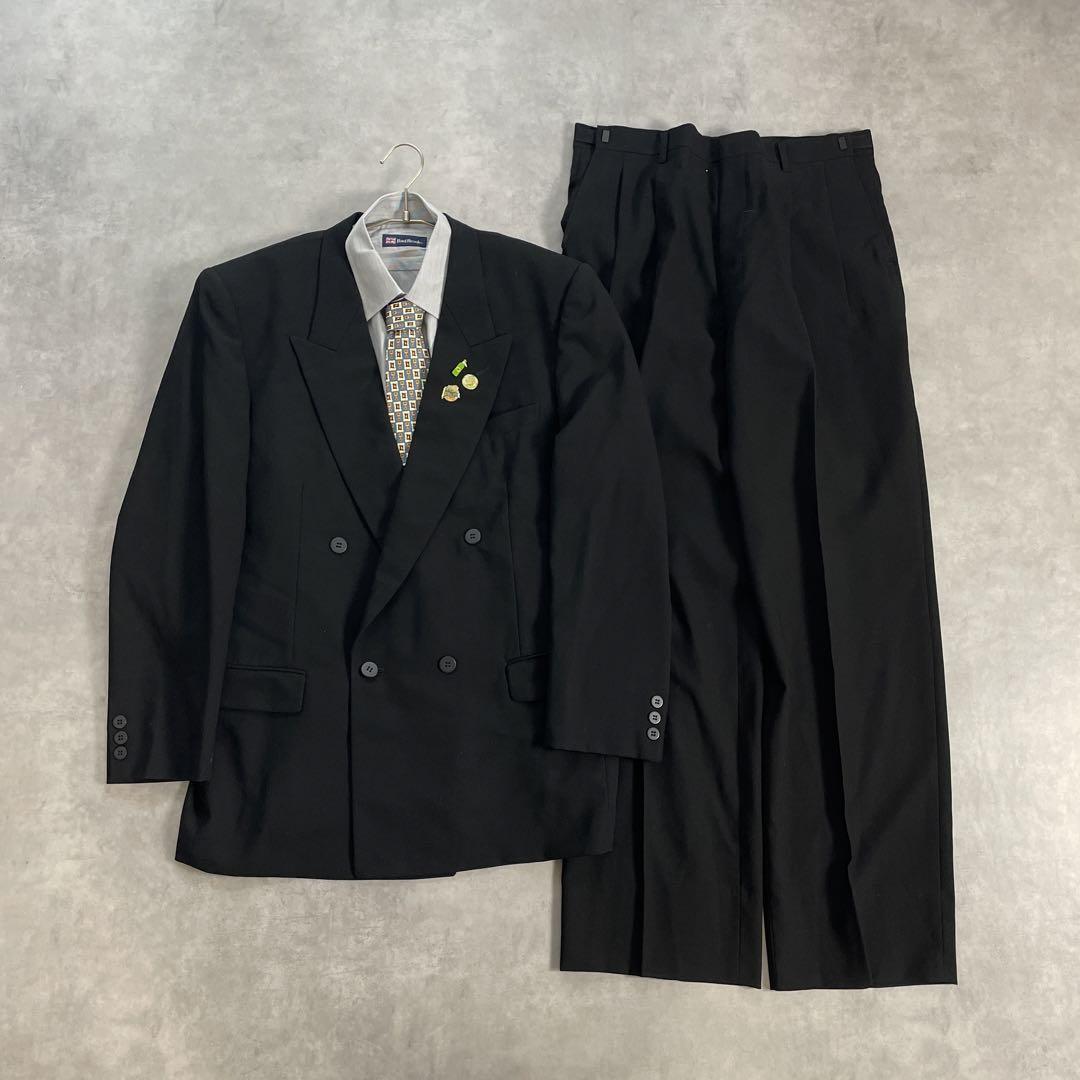 90s vintage レトロセットアップ スーツ ピンズ No.07 成人式
