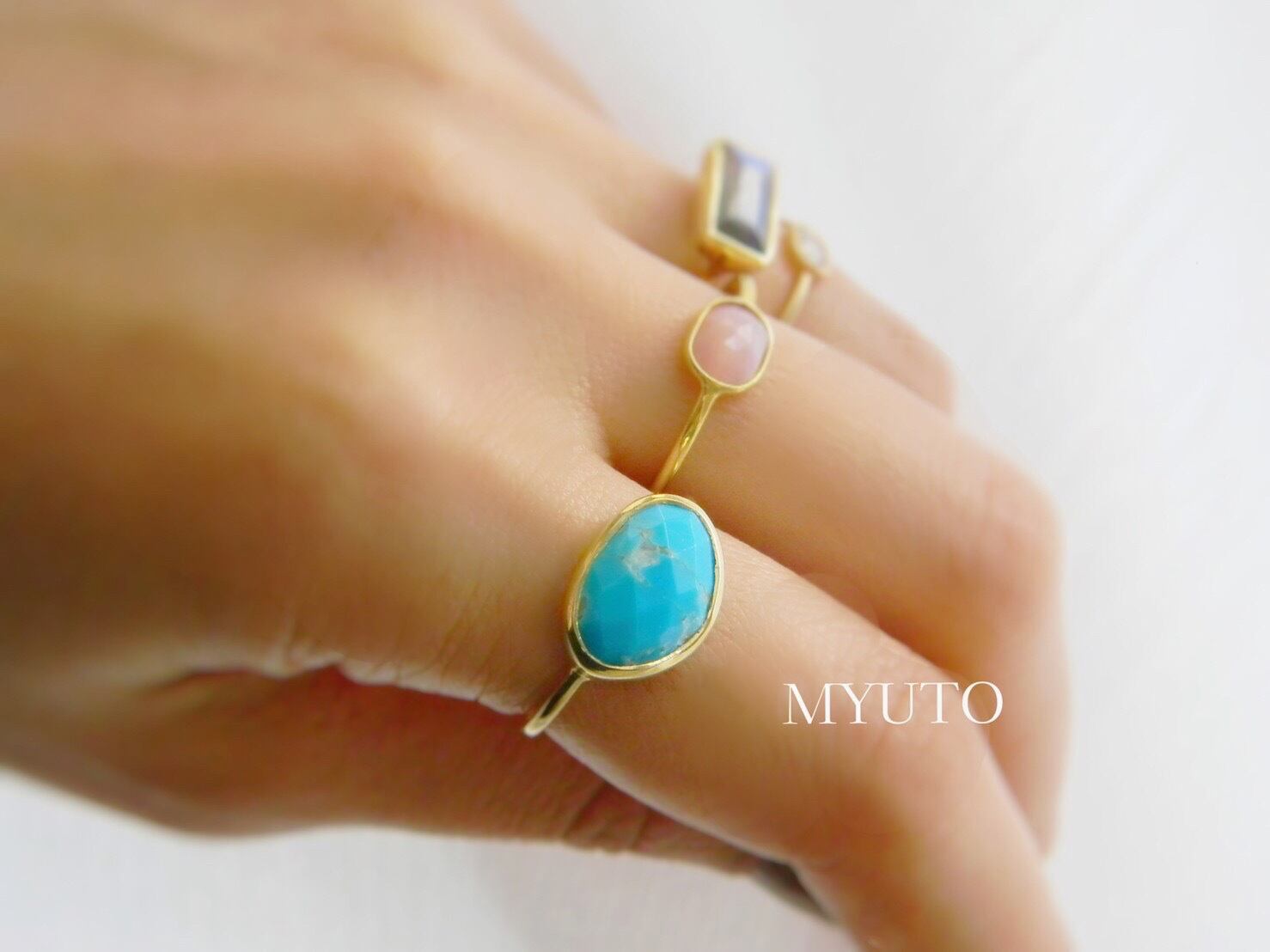 15号】スリーピングビューティターコイズリング | myuto