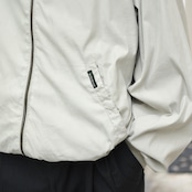 weatherproof smooth blouson ivory