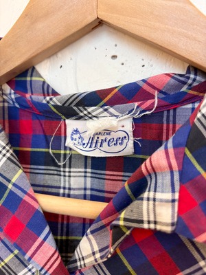 50's girls size check dress