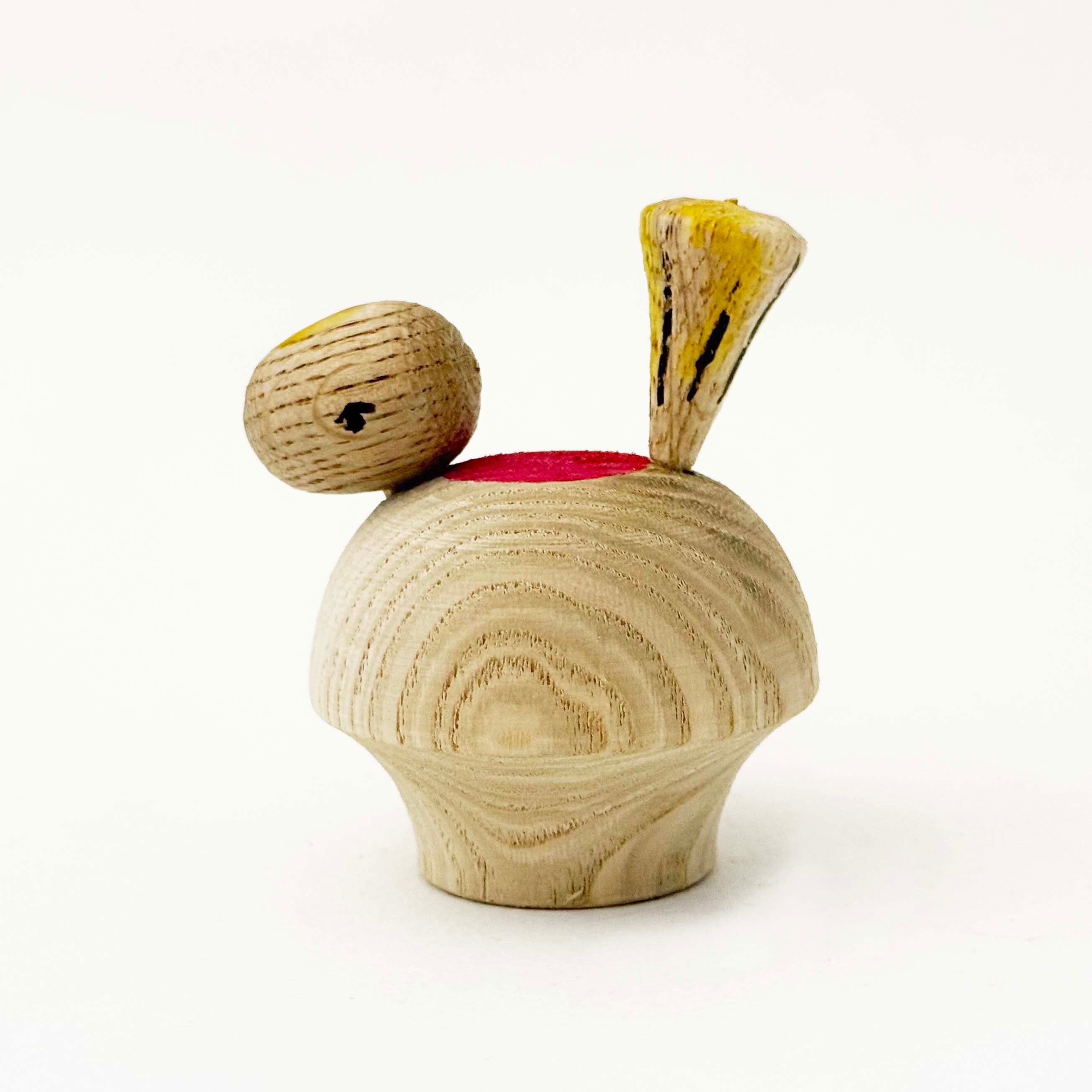 今晃工人本人型こけし（馬）