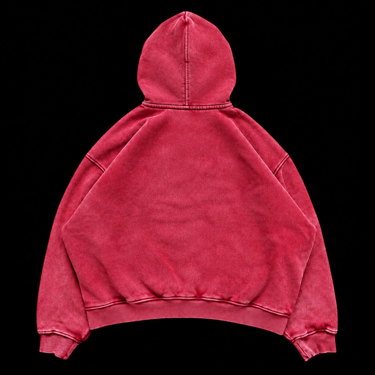OG SMALL LOGO PIGMENT ZIP HOODIE