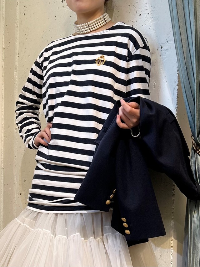 "Ralph Lauren" big border tops