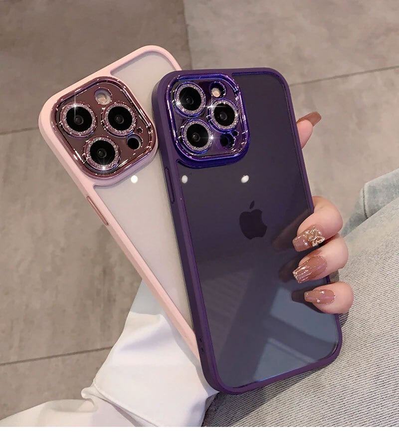 グリッター ブラック iPhoneケース iphone14対応】 おしゃれ レンズ カバー グリッター ラグジュアリー 耐