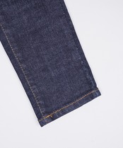 【ATELIER LINE】パール×ペイントウエストゴムスキニーデニム　CQ-48086H