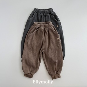 《予約/送料無料》king waffle jogger pants / ELLY MOLLY