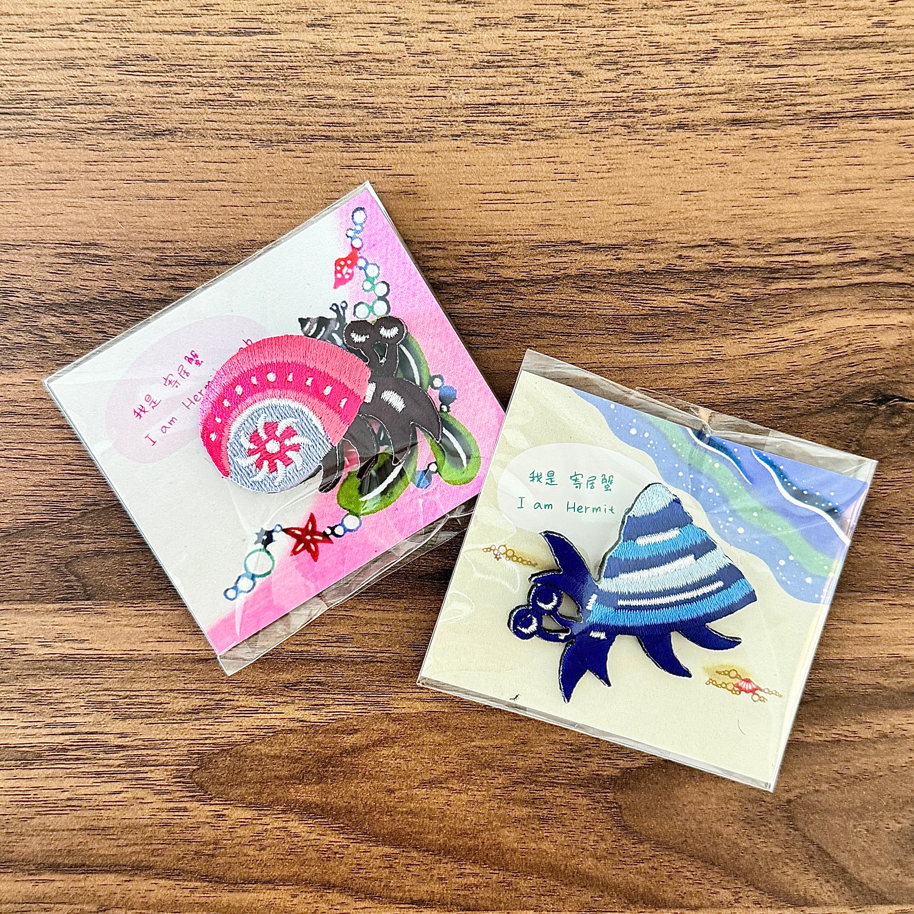 虹亀商店 刺繍バッジ（小） | Dear Okinawa,