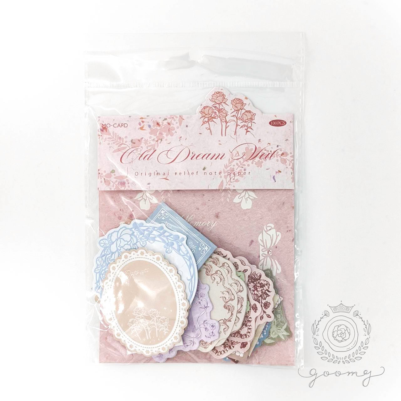 100枚入りエンボス加工ペーパー Dreams <P456> | goomy